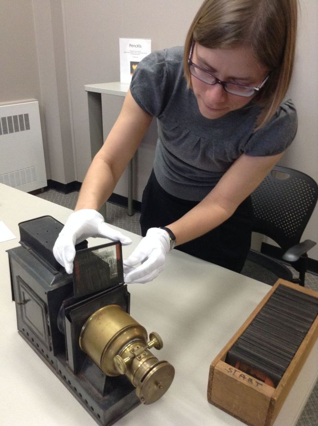 lantern slide victoria archives